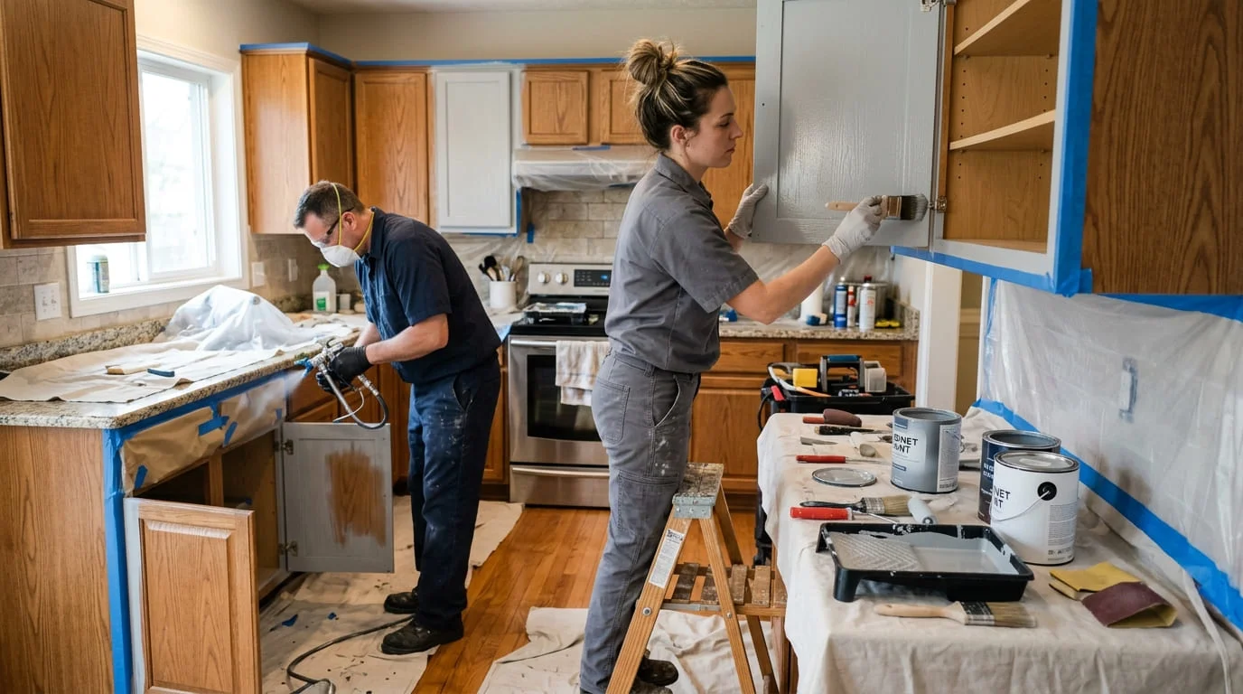 Cabinet Handle Repair and Replacement in Macon, GA