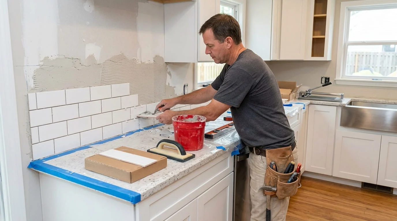 Backsplash Installation in Macon, GA