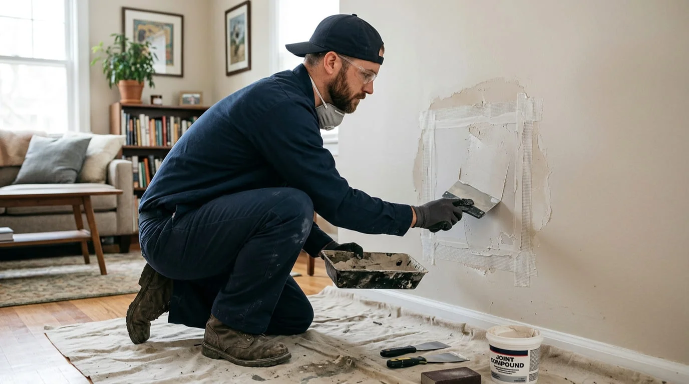 Water Damage Drywall Repair in Macon GA: What to Do After a Leak