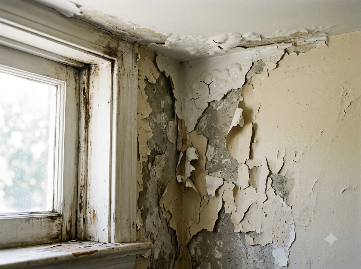 Peeling Paint on Walls and Ceilings in Macon GA: Causes and Fixes